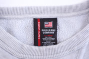 Polo Jeans Company Embroidered Grey Pullover