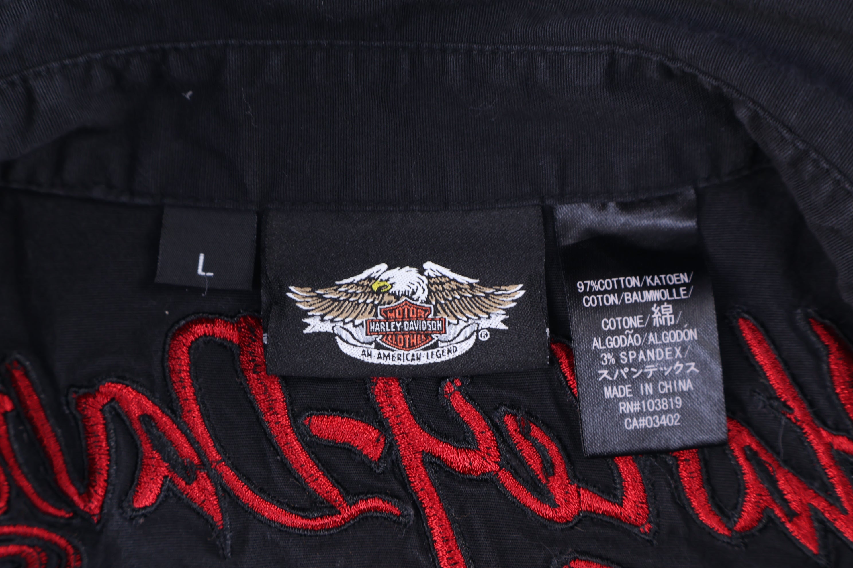 Women's Harley Davidson Motorcycles Full Zip Vest