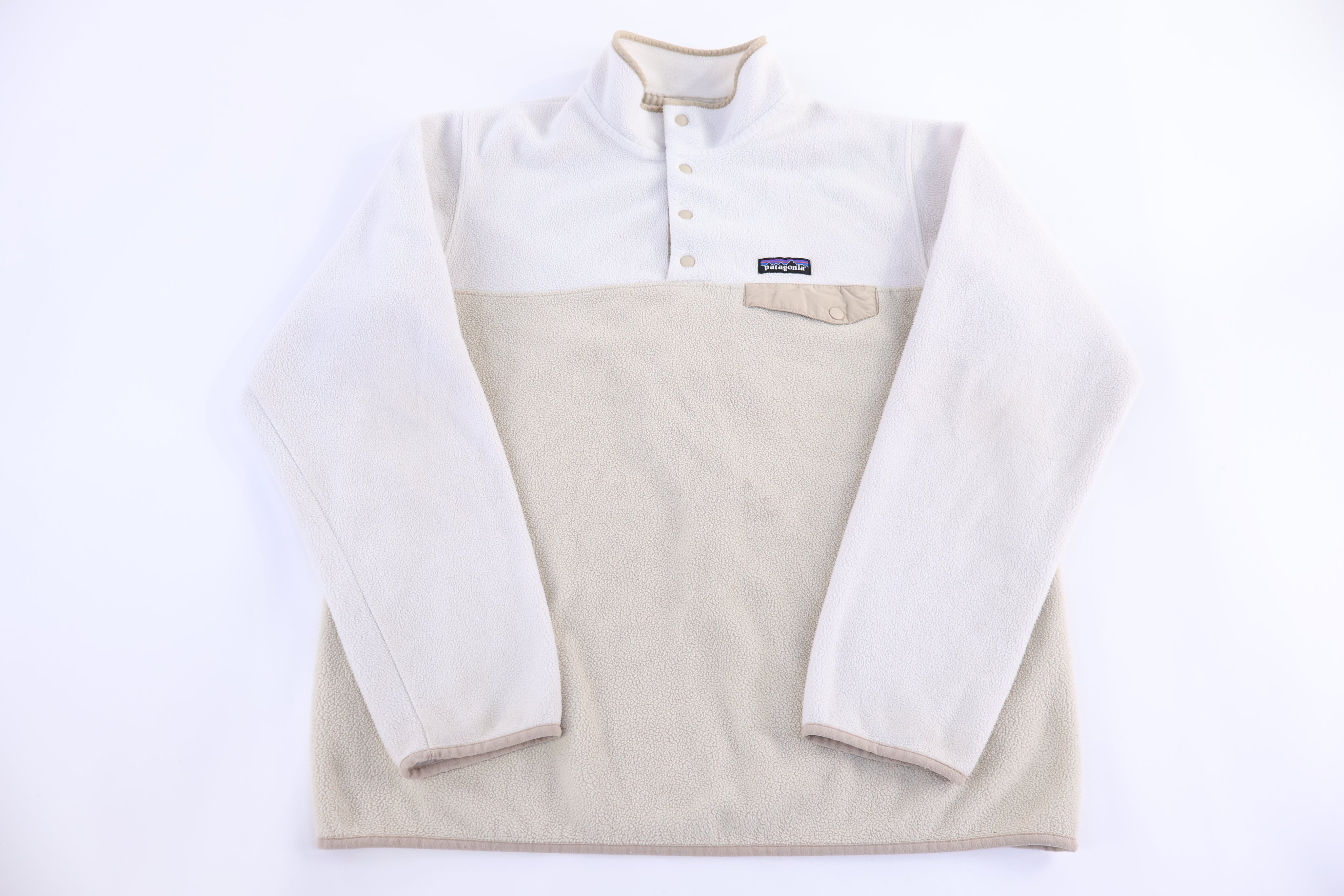 Patagonia Synchilla Logo Patch Snap-T Fleece Pullover