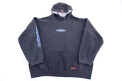 Vintage Quiksilver Logo Graphic Pullover Hoodie