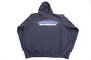 Vintage Quiksilver Logo Graphic Pullover Hoodie