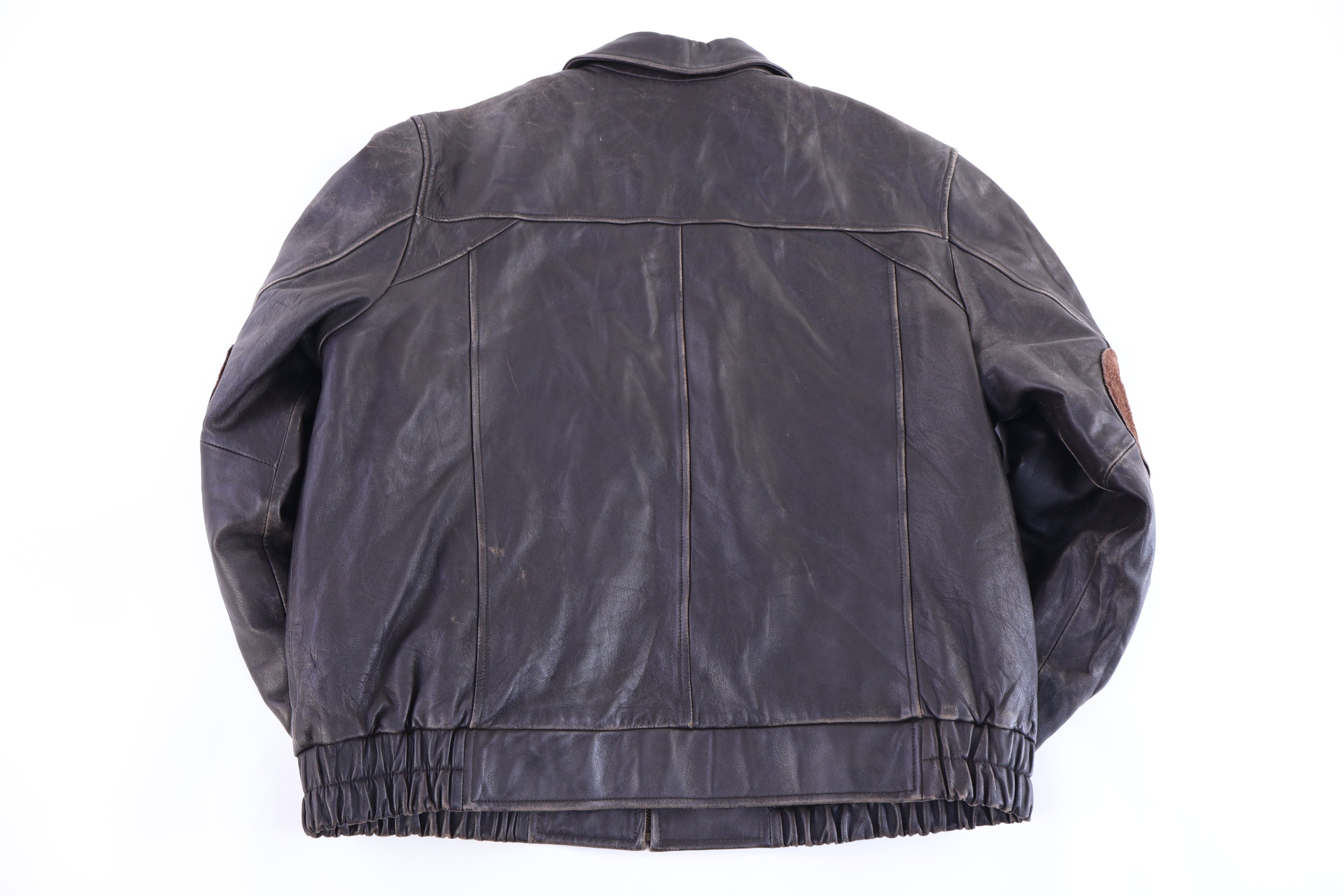 Roundtree & Yorke Full Zip Leather Jacket