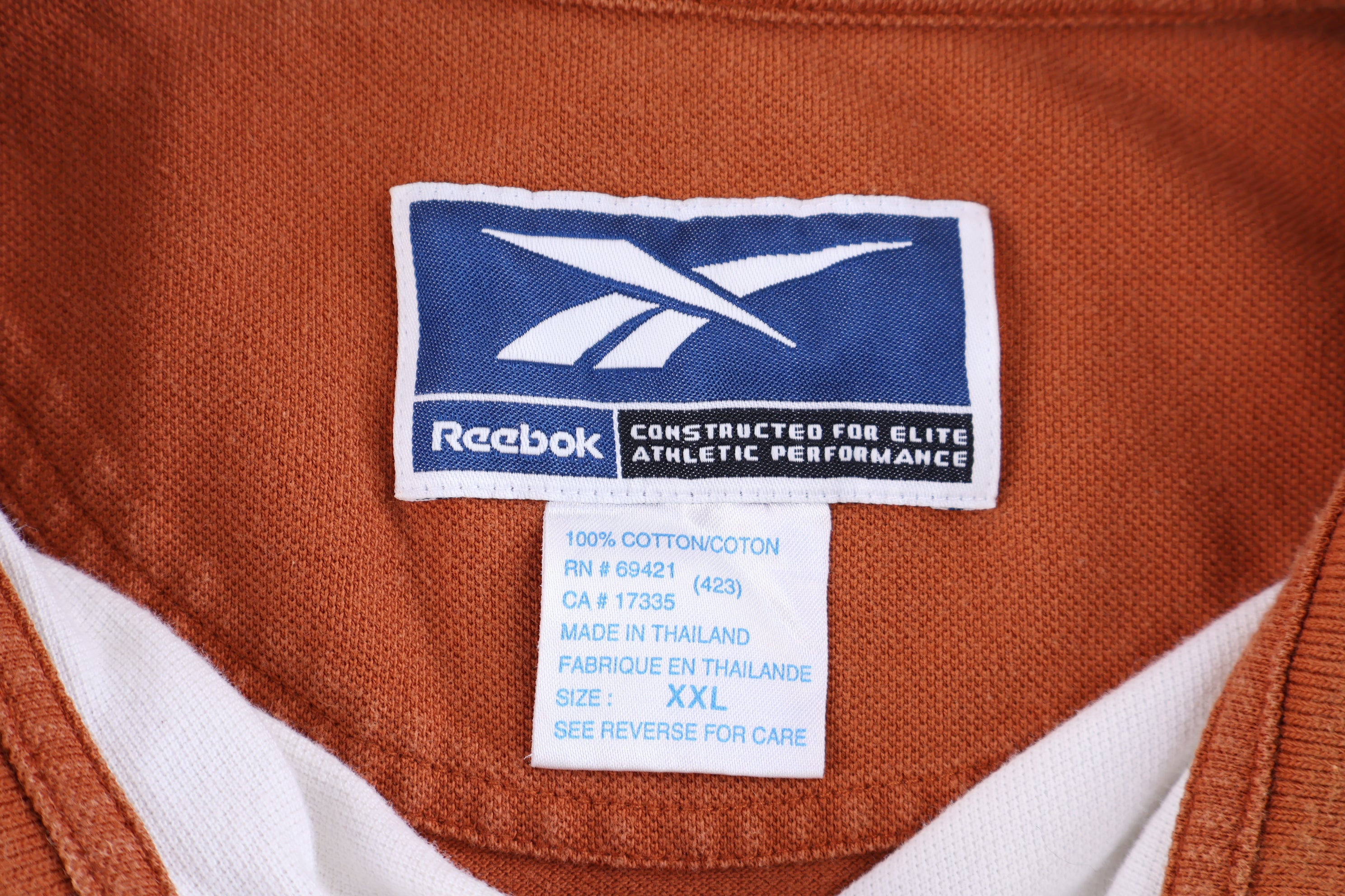 Vintage Reebok University of Texas Button Up