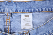 Levi's 569 Medium Wash Denim Shorts