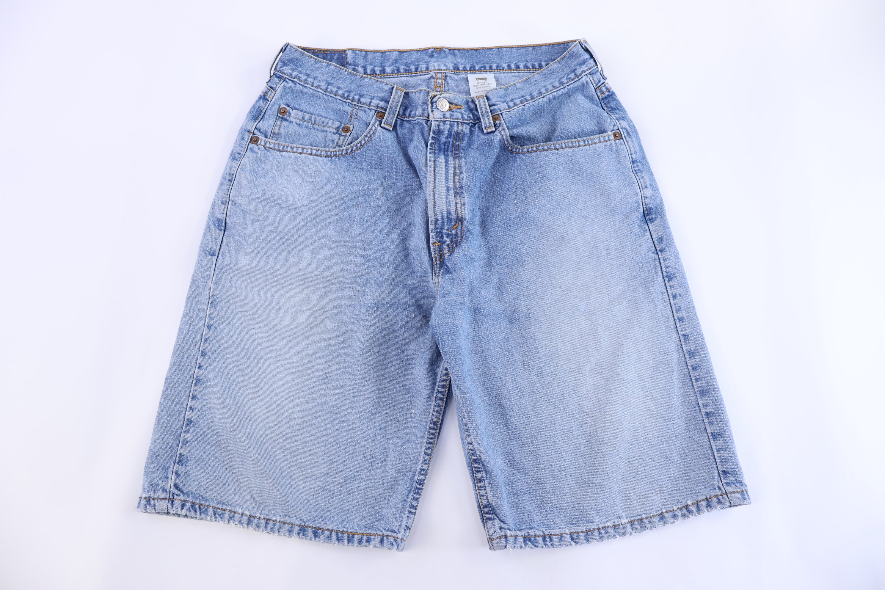 Levi's 569 Medium Wash Denim Shorts