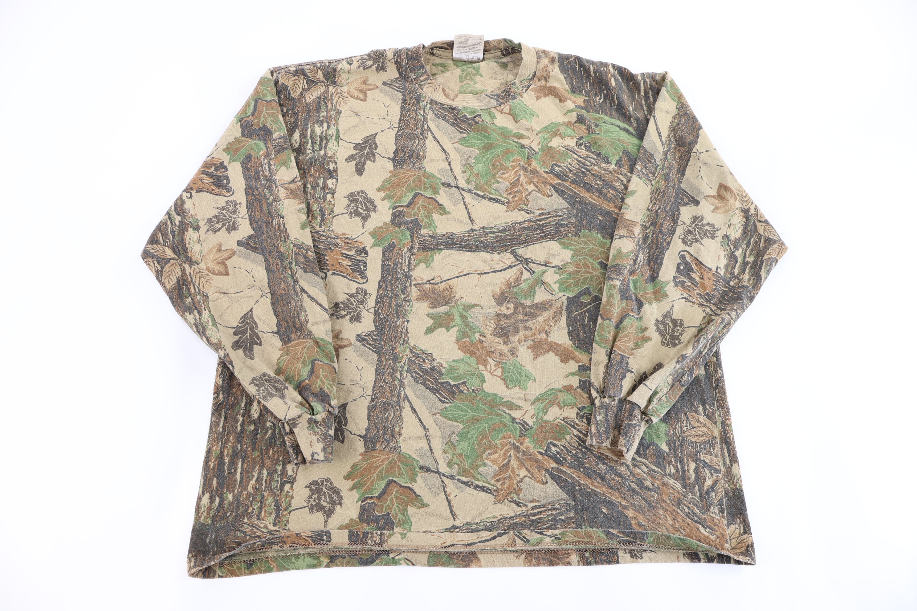 Vintage Jerzees Outdoors Camo LS T-shirt