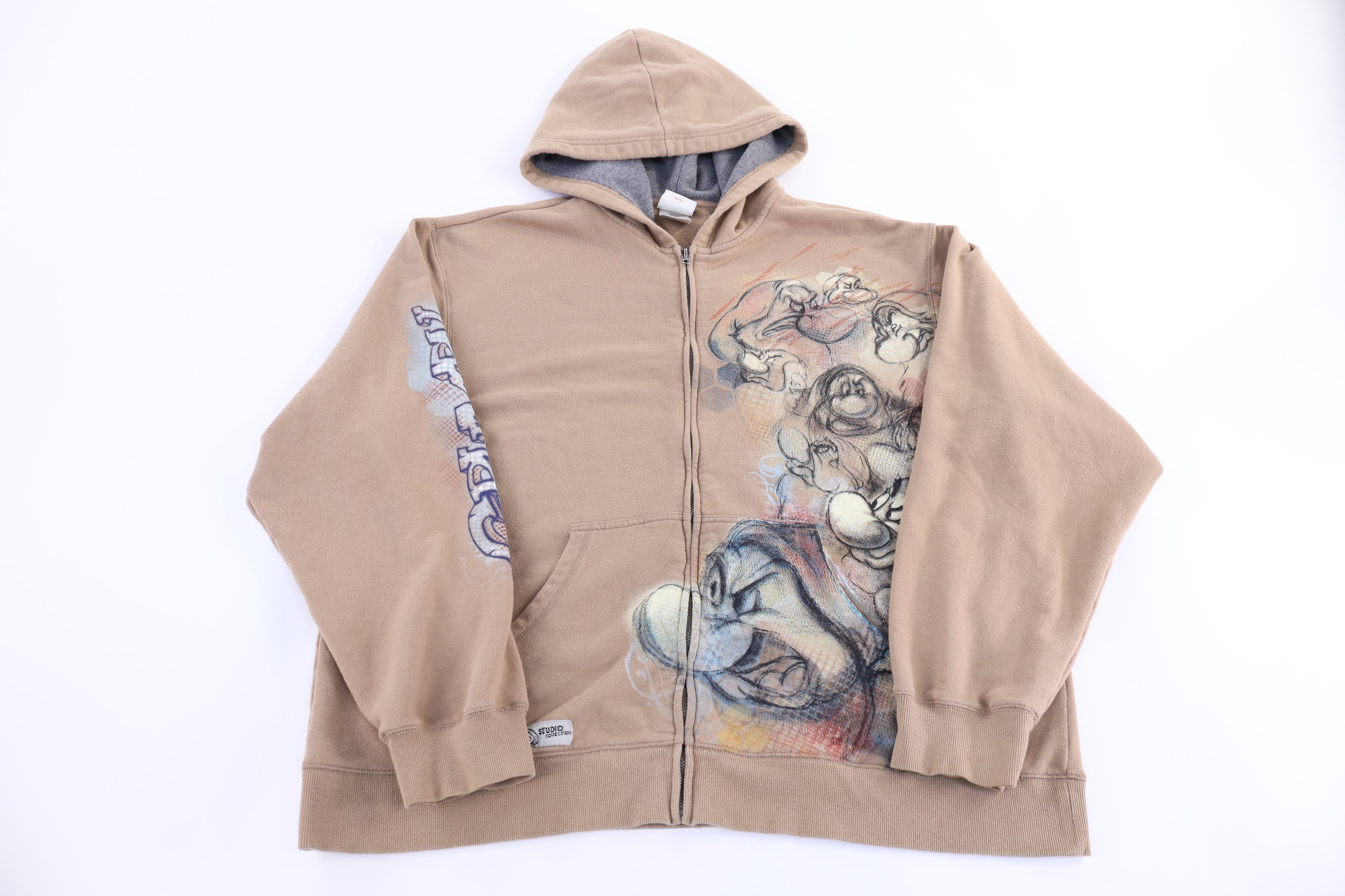 Vintage Disney Store Studio Collection Full Zip Hoodie
