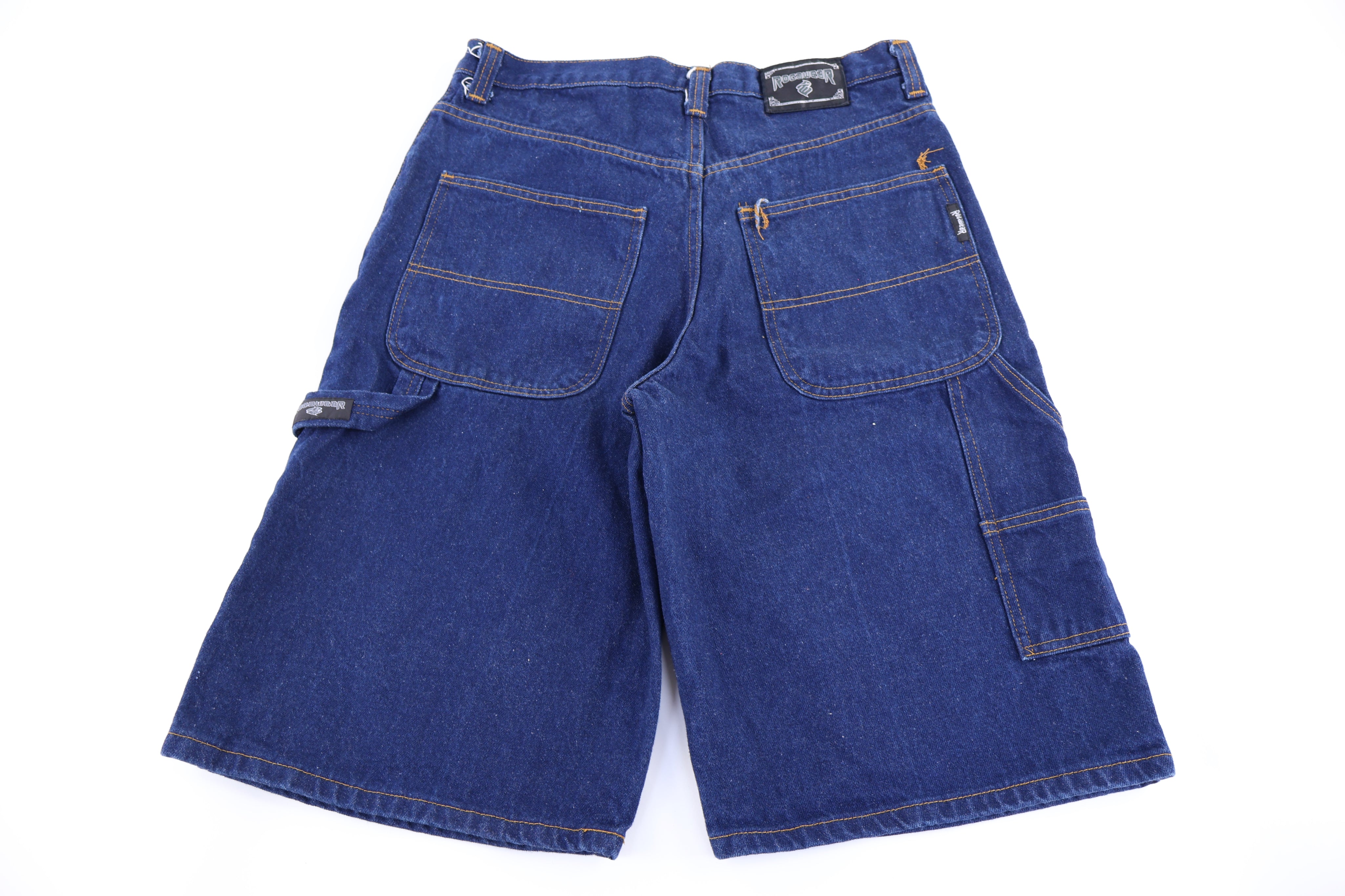 Y2K Rocawear Dark Wash Denim Shorts