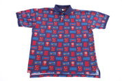 90's Tabasco Hot Sauce Graphic Button Up