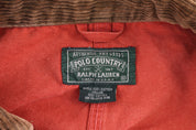 Polo Country Ralph Lauren Burnt Orange Full Zip Jacket