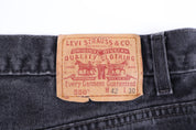 90's Levi's 550 Black Denim Jeans