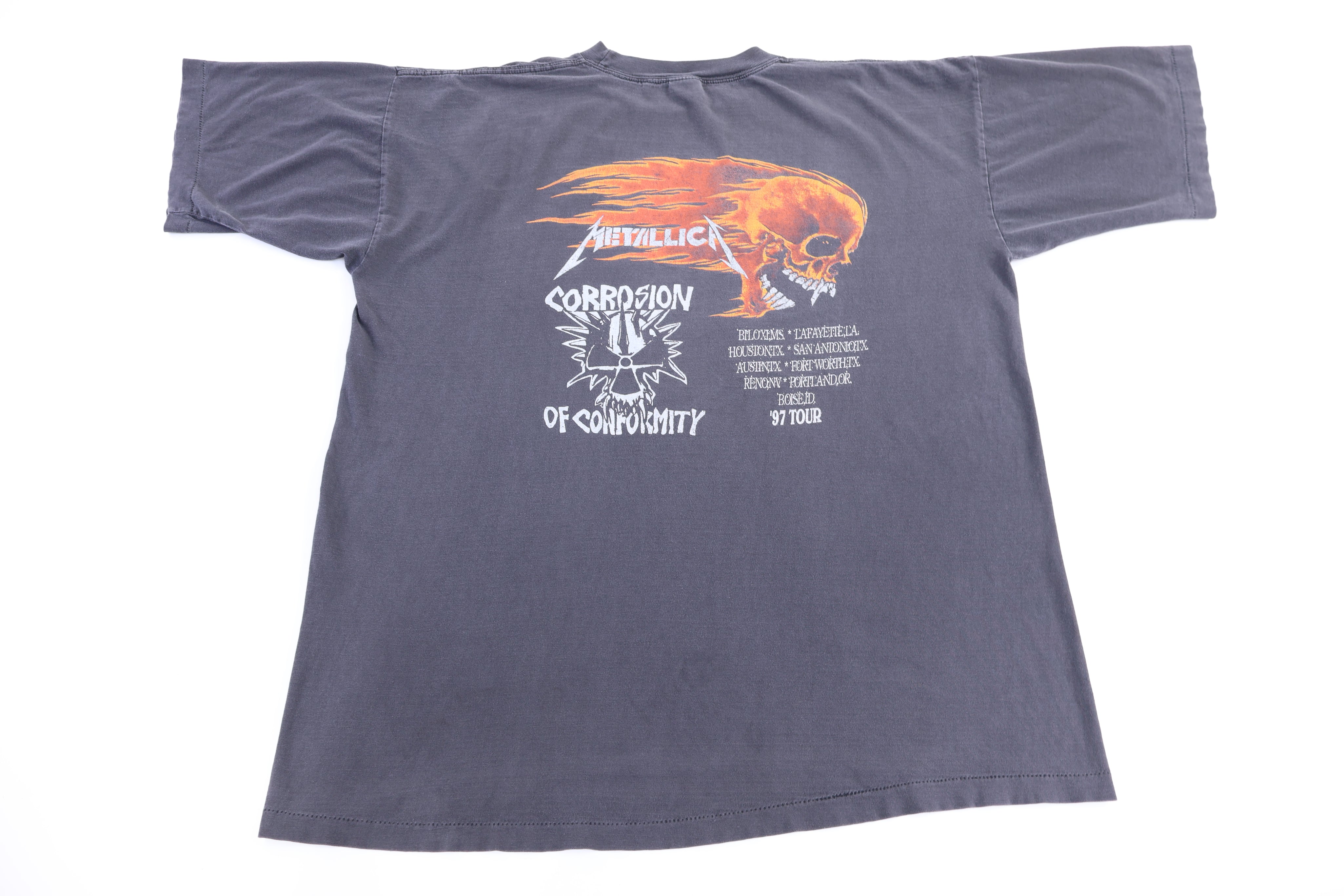 1997 Metallica Corrosion of Conformity Tour T-shirt