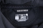 Carhartt Logo Patch Black Pullover Hoodie