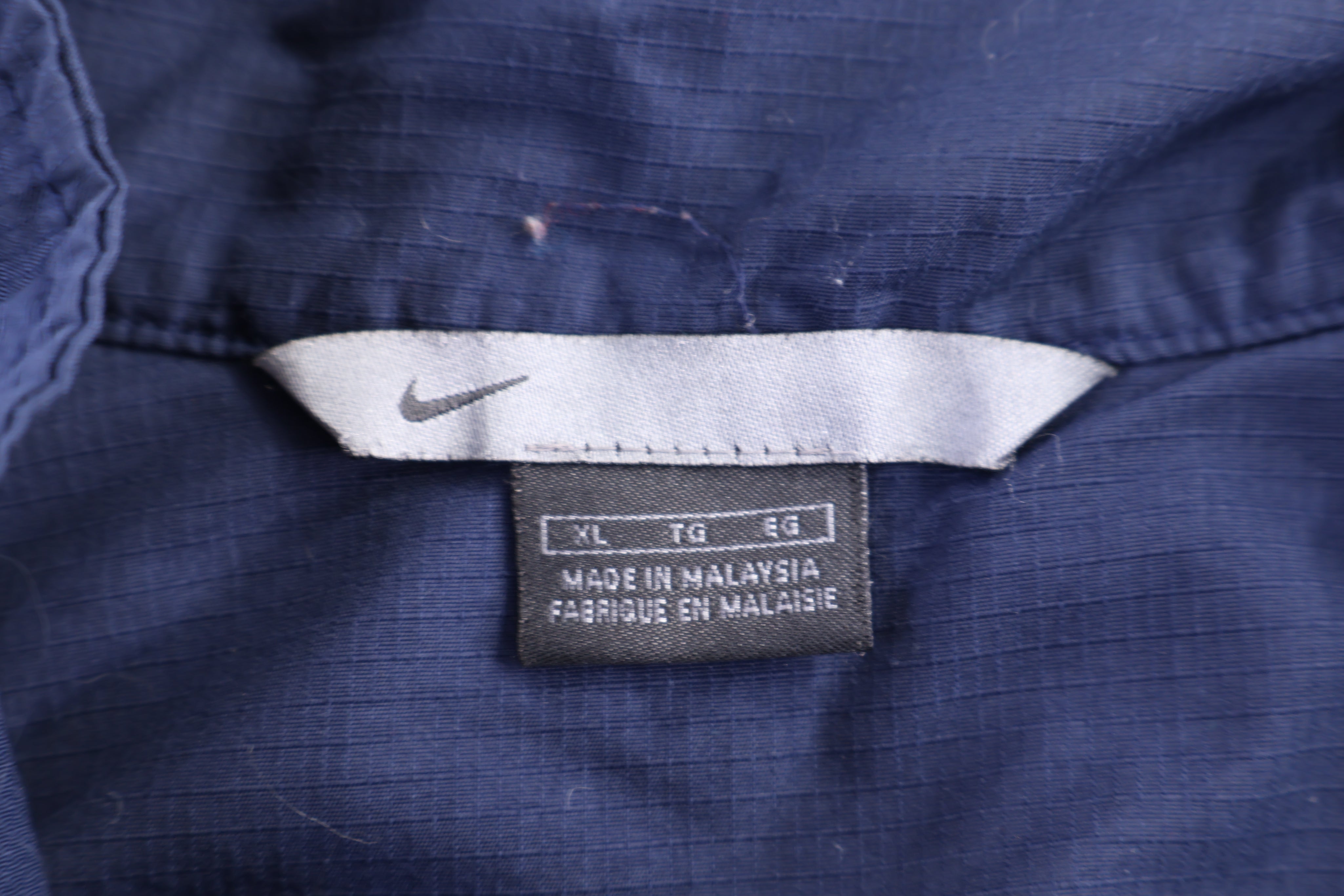 Vintage Nike Full Zip Blue Windbreaker