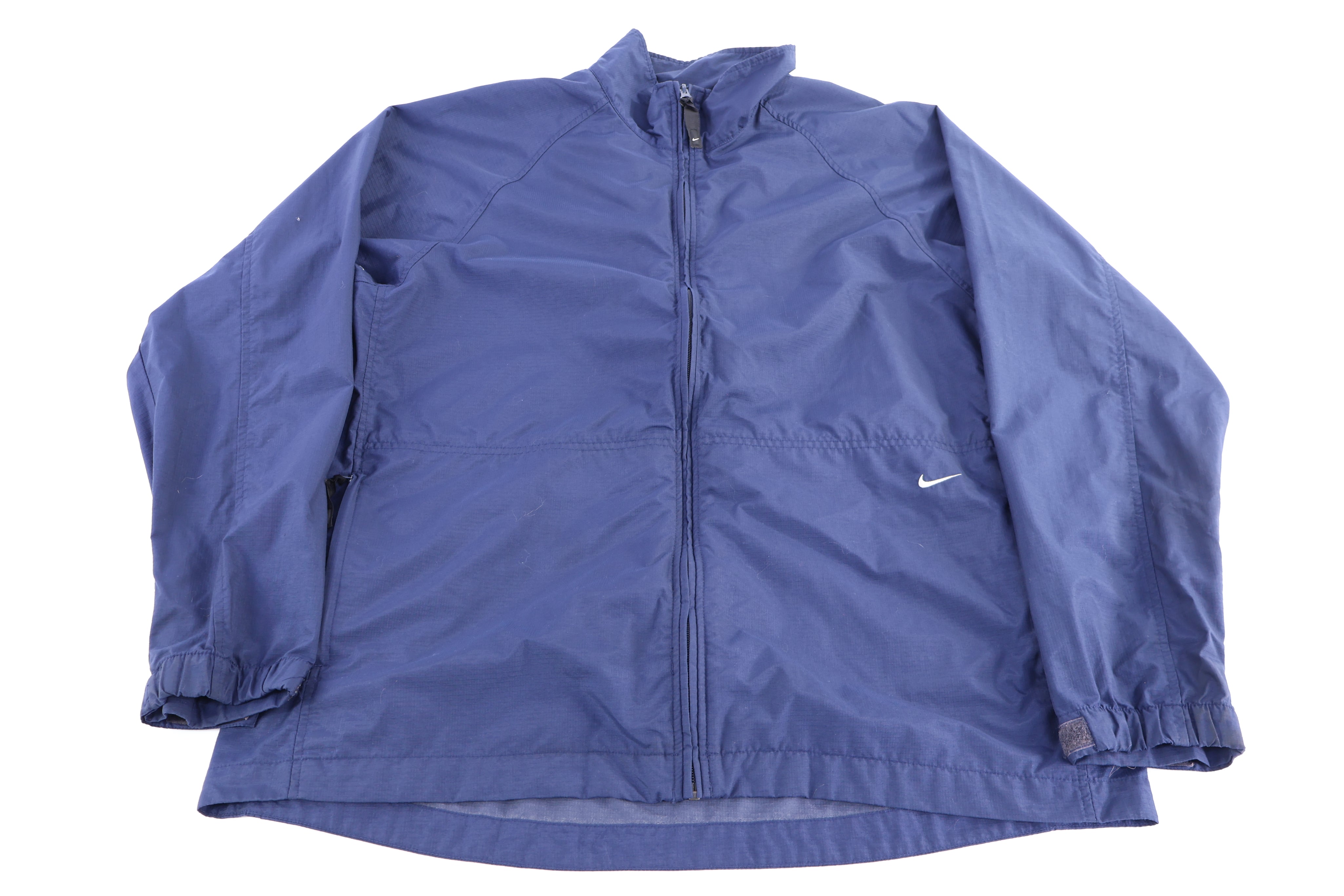 Vintage Nike Full Zip Blue Windbreaker