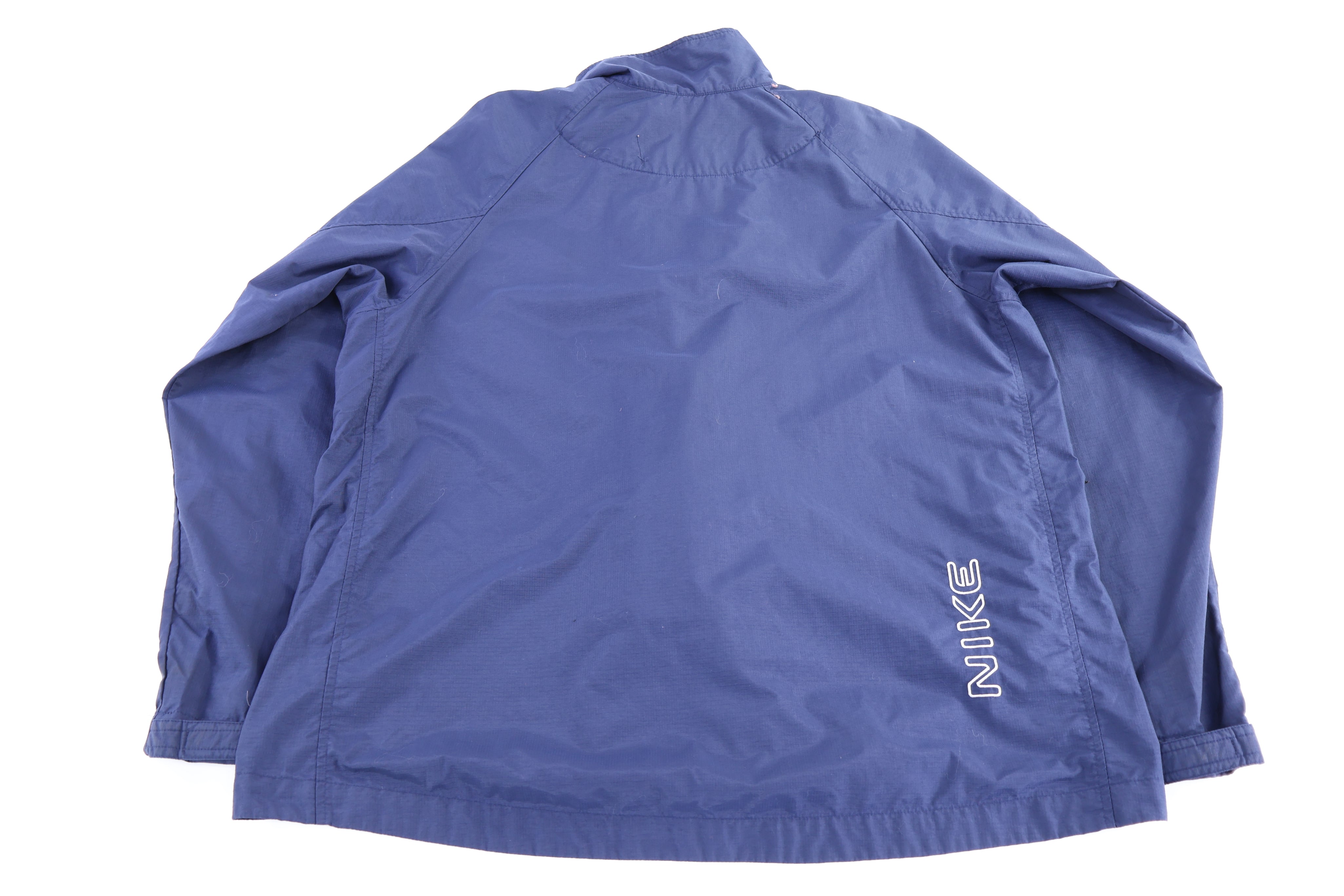 Vintage Nike Full Zip Blue Windbreaker