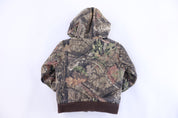 Youth Carhartt Logo Patch Camo Full Zip Jacket