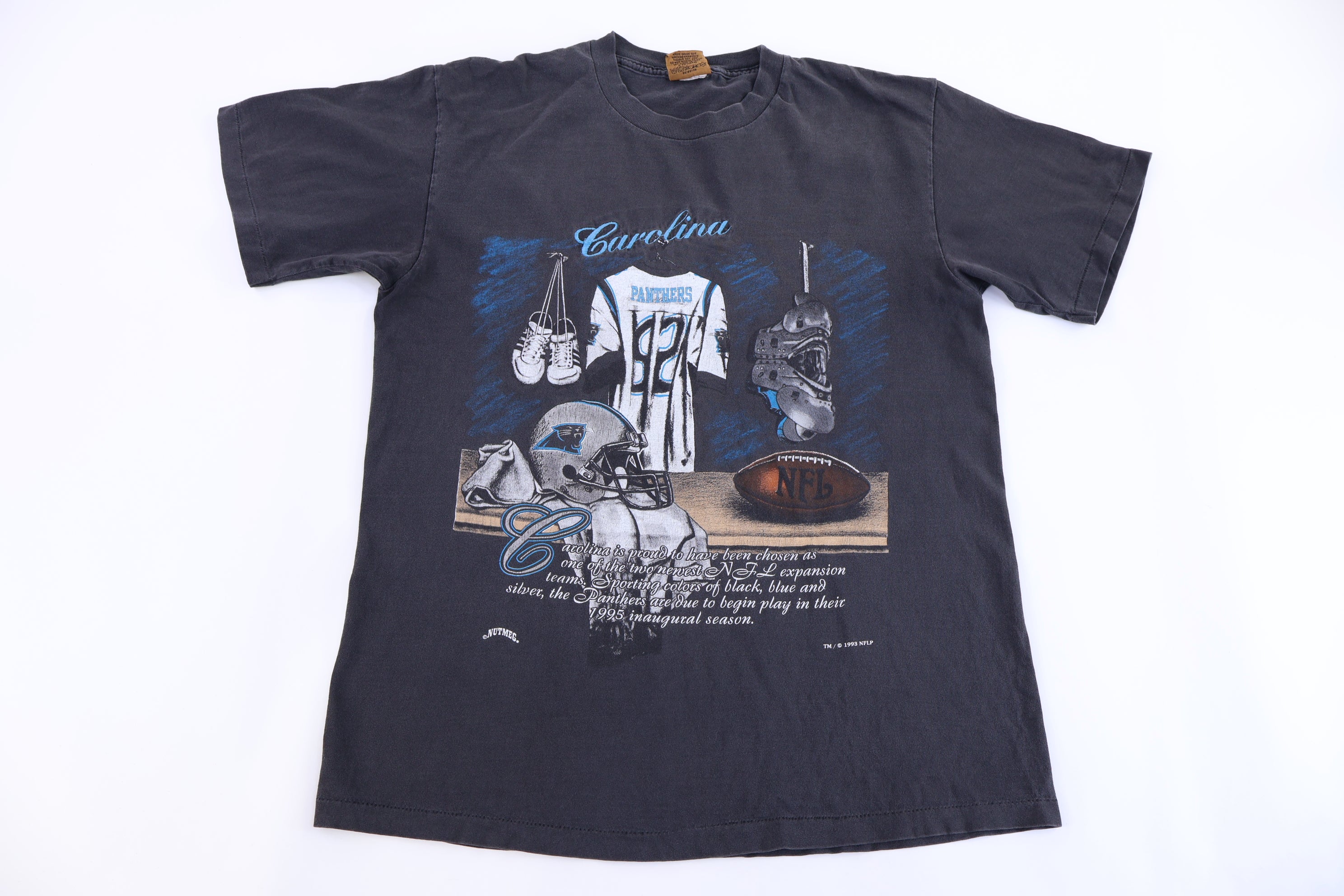1993 Carolina Panthers Football T-shirt