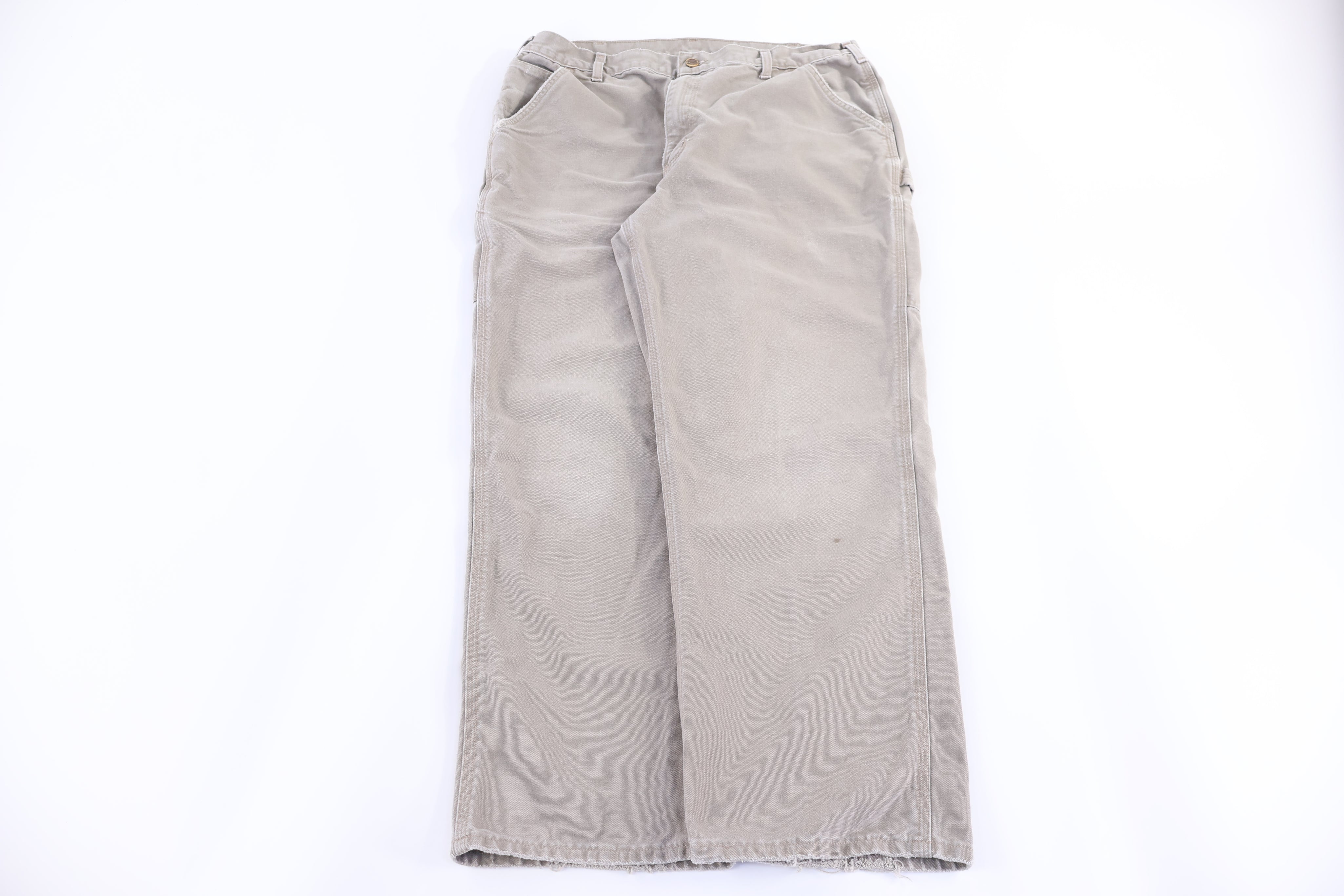 Carhartt Logo Patch Tan Pants