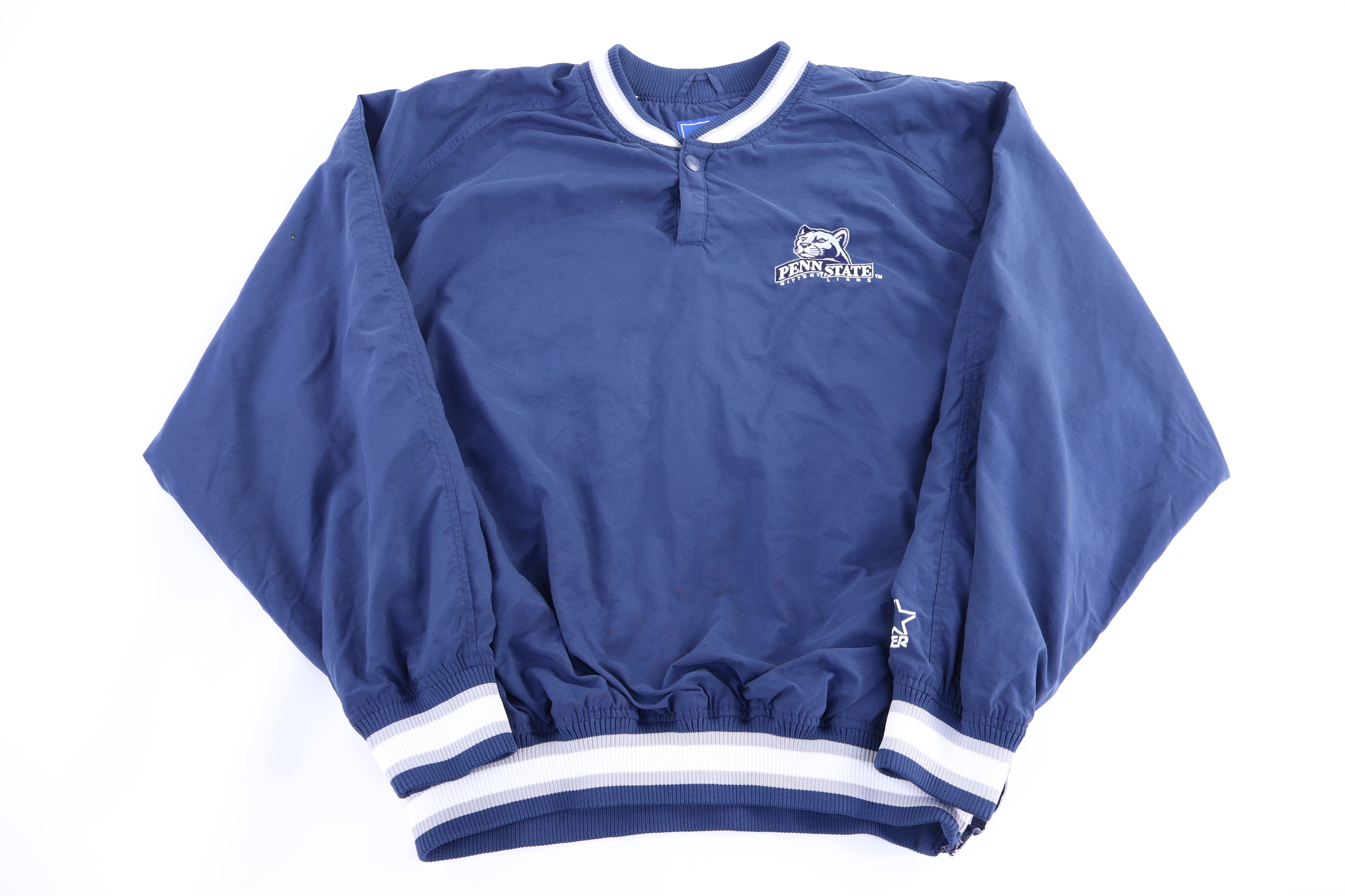 Vintage Starter Penn State University Pullover Windbreaker