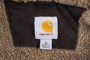 Carhartt Logo Patch Sherpa Lined Full Zip Jacket