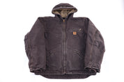 Carhartt Logo Patch Sherpa Lined Full Zip Jacket