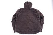 Carhartt Logo Patch Sherpa Lined Full Zip Jacket