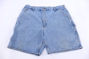 Carhartt Logo Patch Denim Shorts