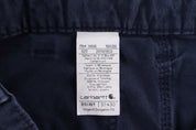 Carhartt Logo Patch Blue Pants