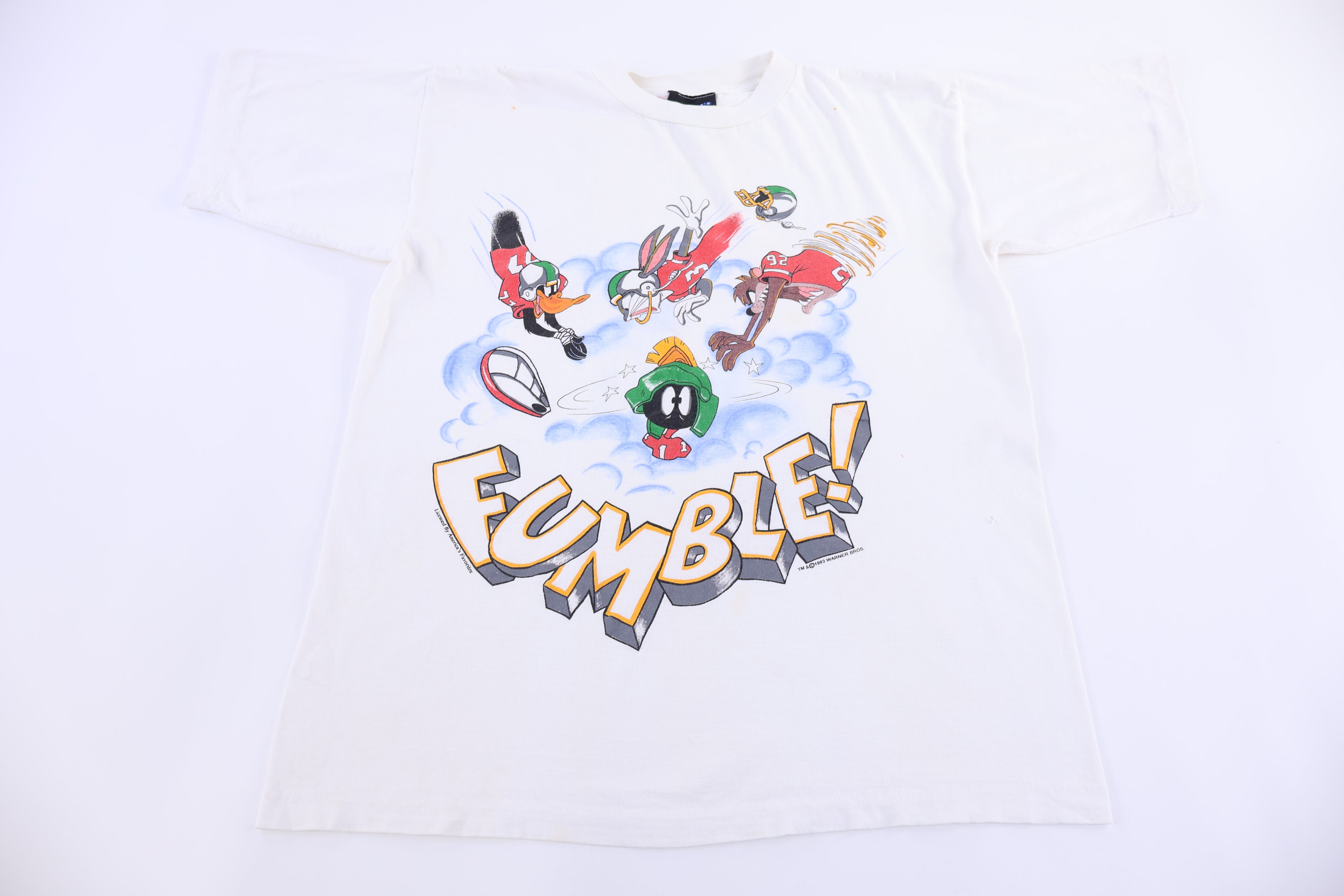 1993 Looney Tunes Fumble T-shirt