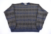 Vintage St. Johns Bay Multipatterned Knit Sweater