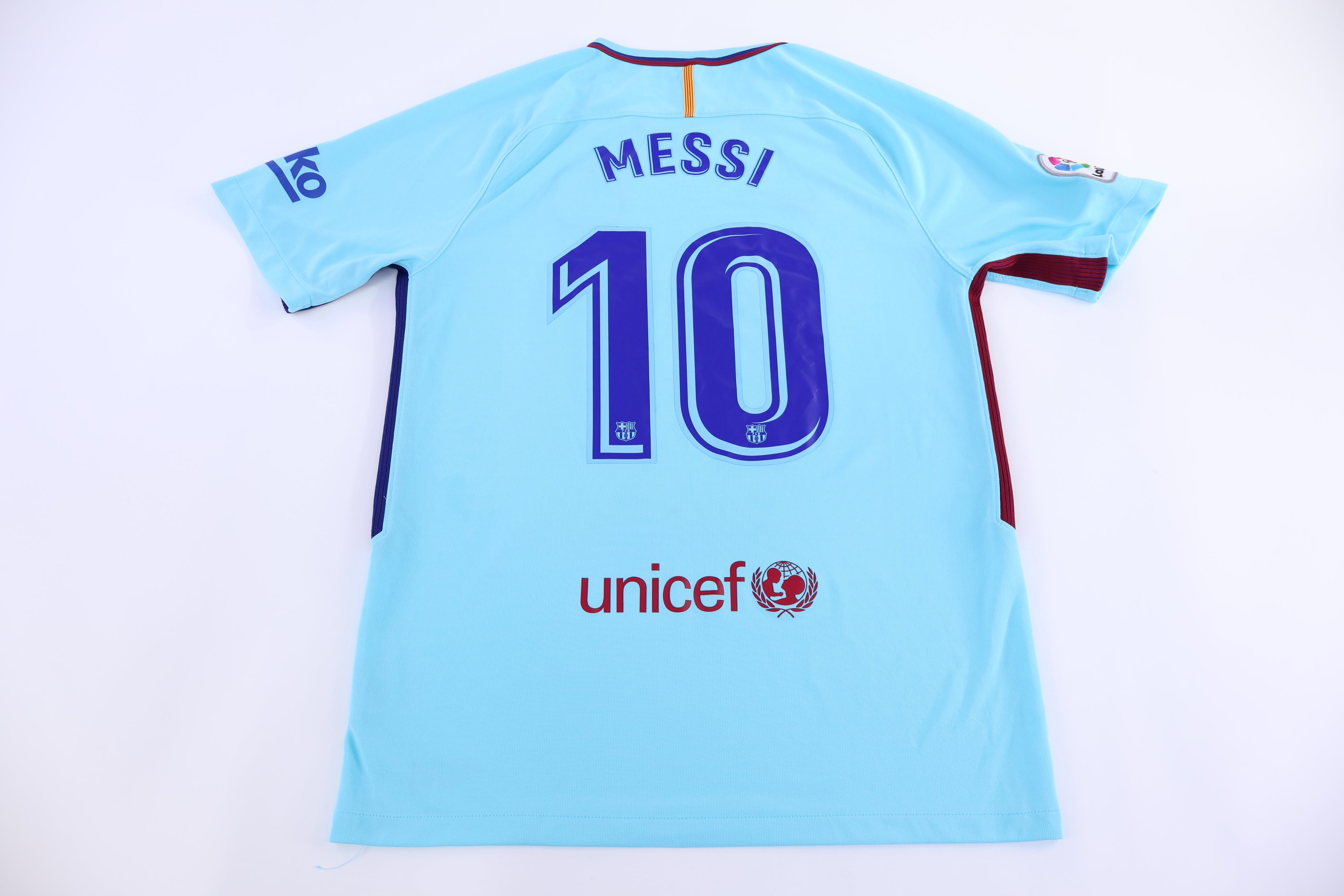 2017/18 Barcelona Lionel Messi Soccer Jersey