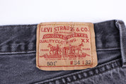Levi's 501 Black Denim Jeans