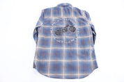 Harley Davidson Motorcycles Multicolor Plaid LS Button Down