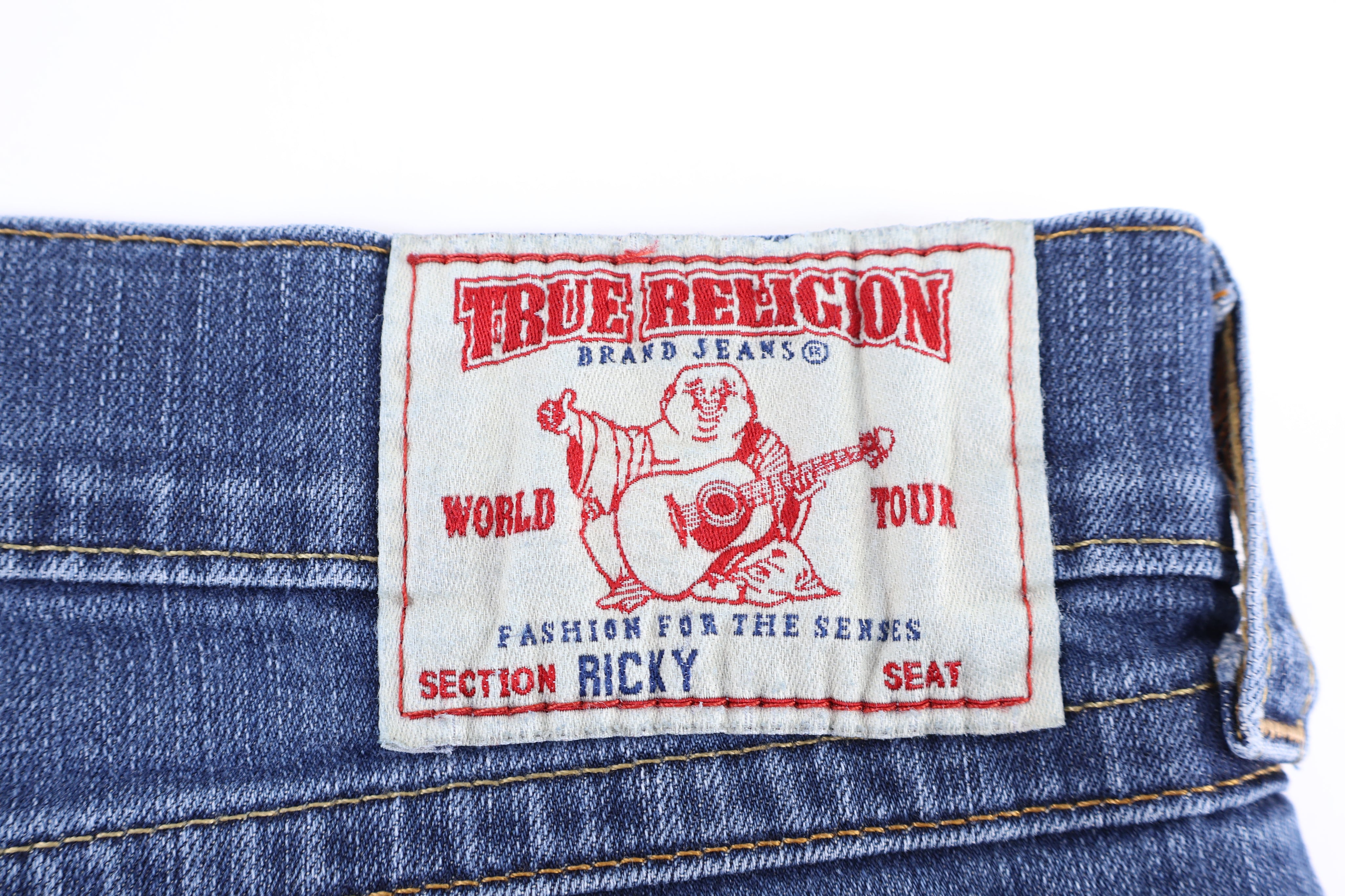True Religion Rocky Dark Wash Denim Jeans