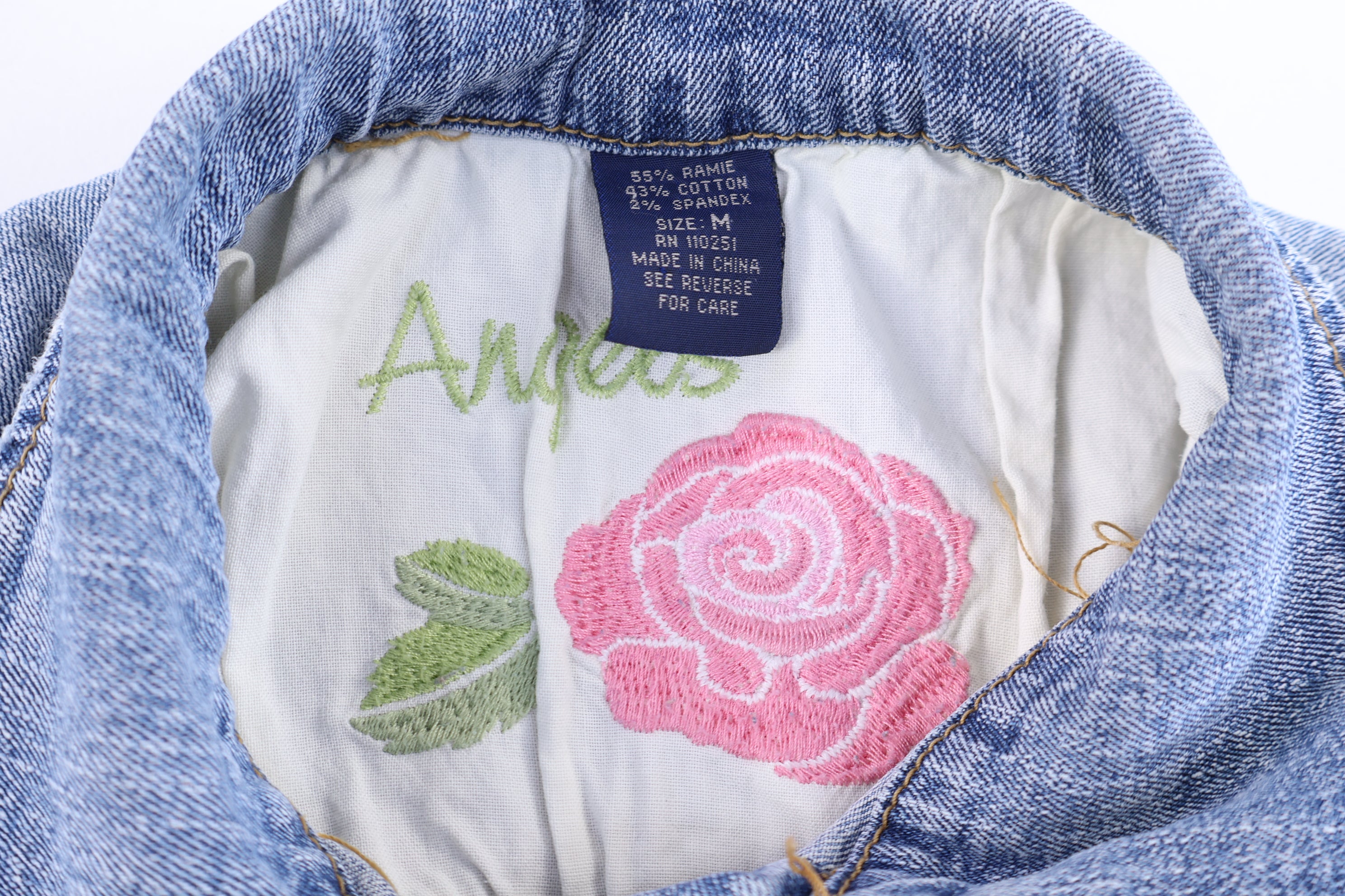 Women's Angels Medium Wash Denim Jacket