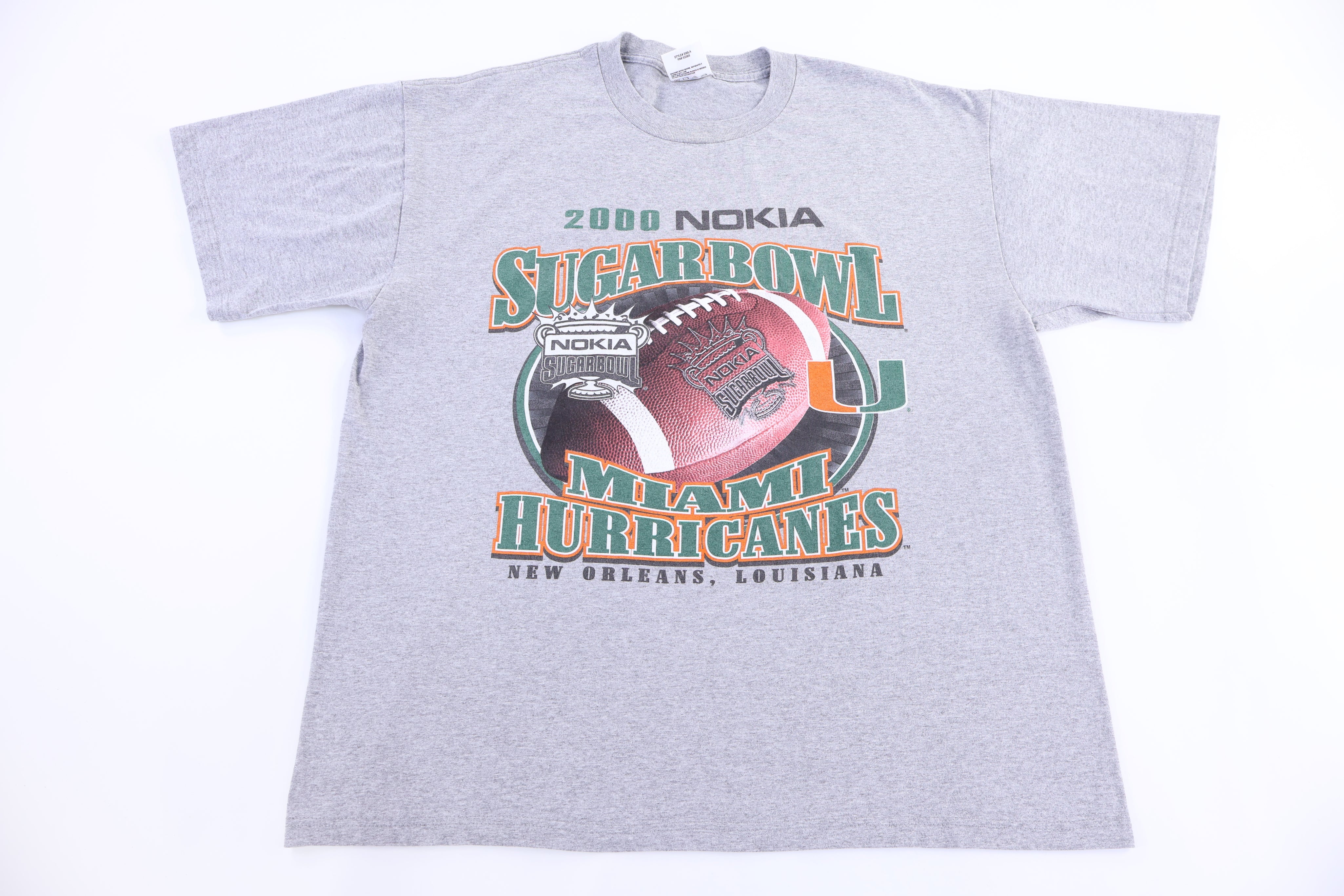 2000 Sugar Bowl Miami Hurricanes T-shirt