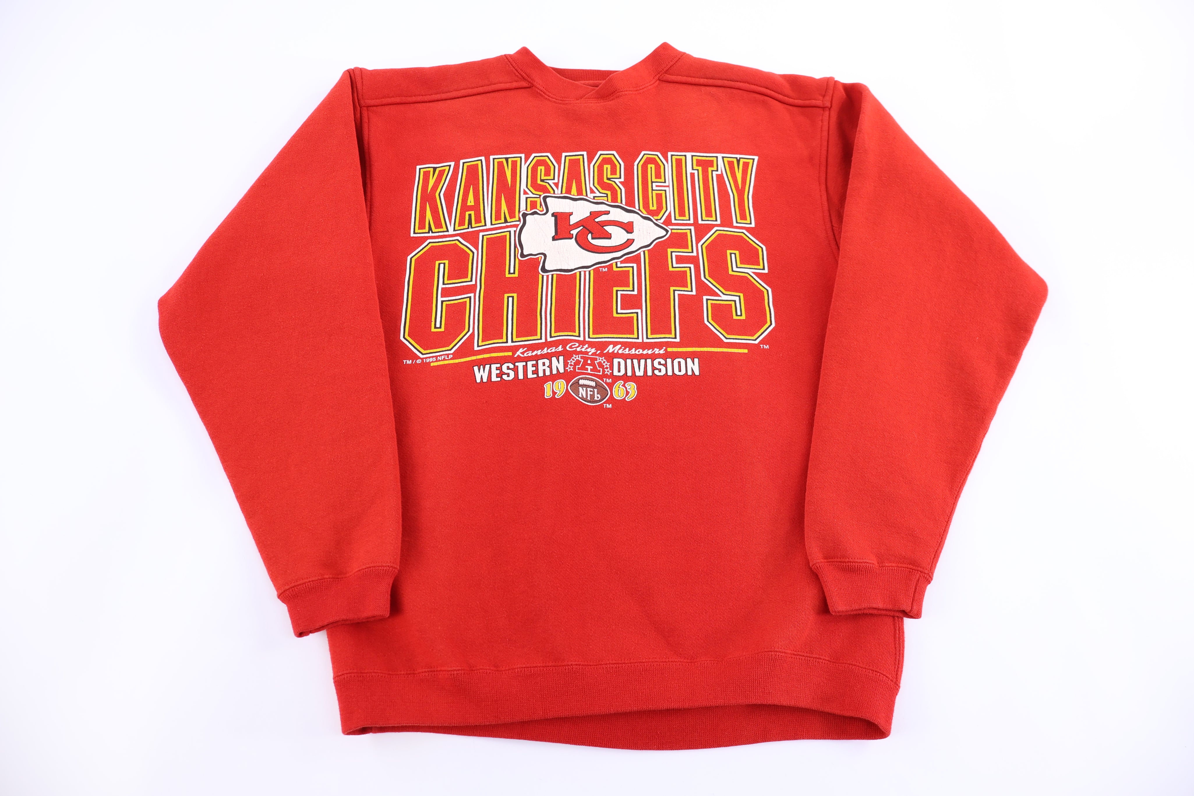 Youth Vintage Kansas City Chiefs Football Sweatshirt