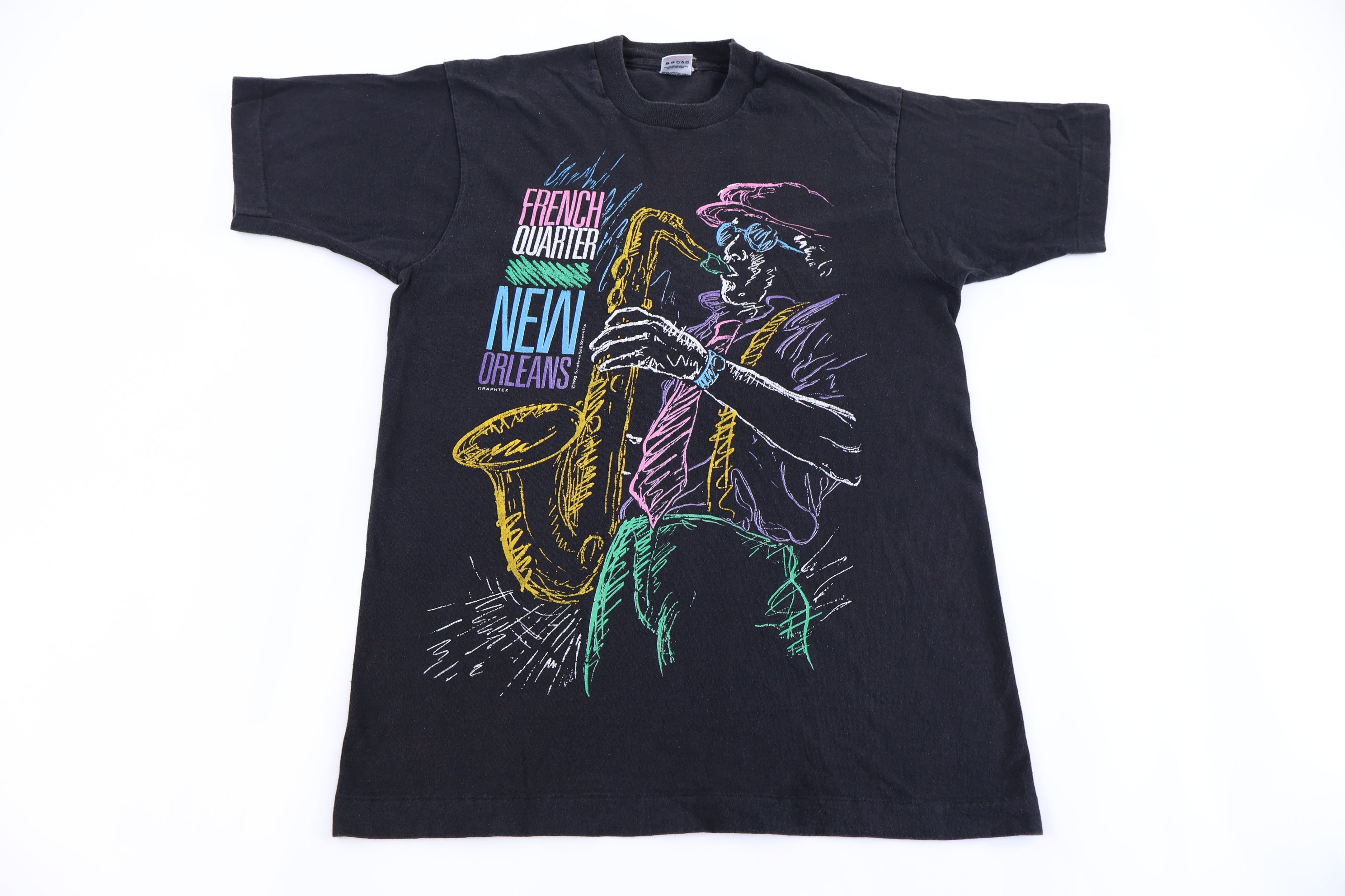 1990 New Orleans French Quarter T-shirt