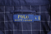 Polo by Ralph Lauren Embroidered Logo Blue Full Zip Jacket