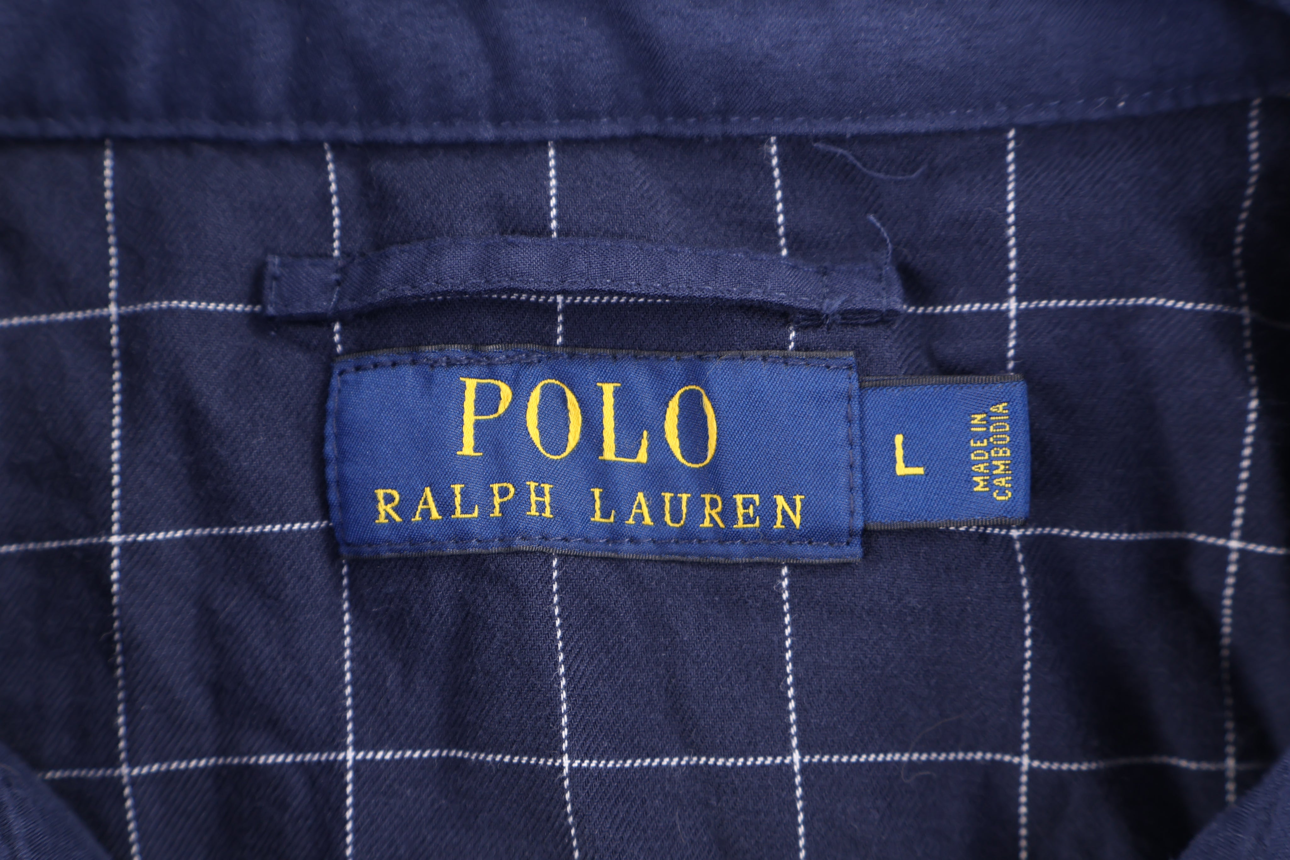 Polo by Ralph Lauren Embroidered Logo Blue Full Zip Jacket