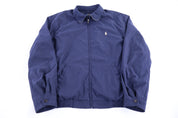 Polo by Ralph Lauren Embroidered Logo Blue Full Zip Jacket