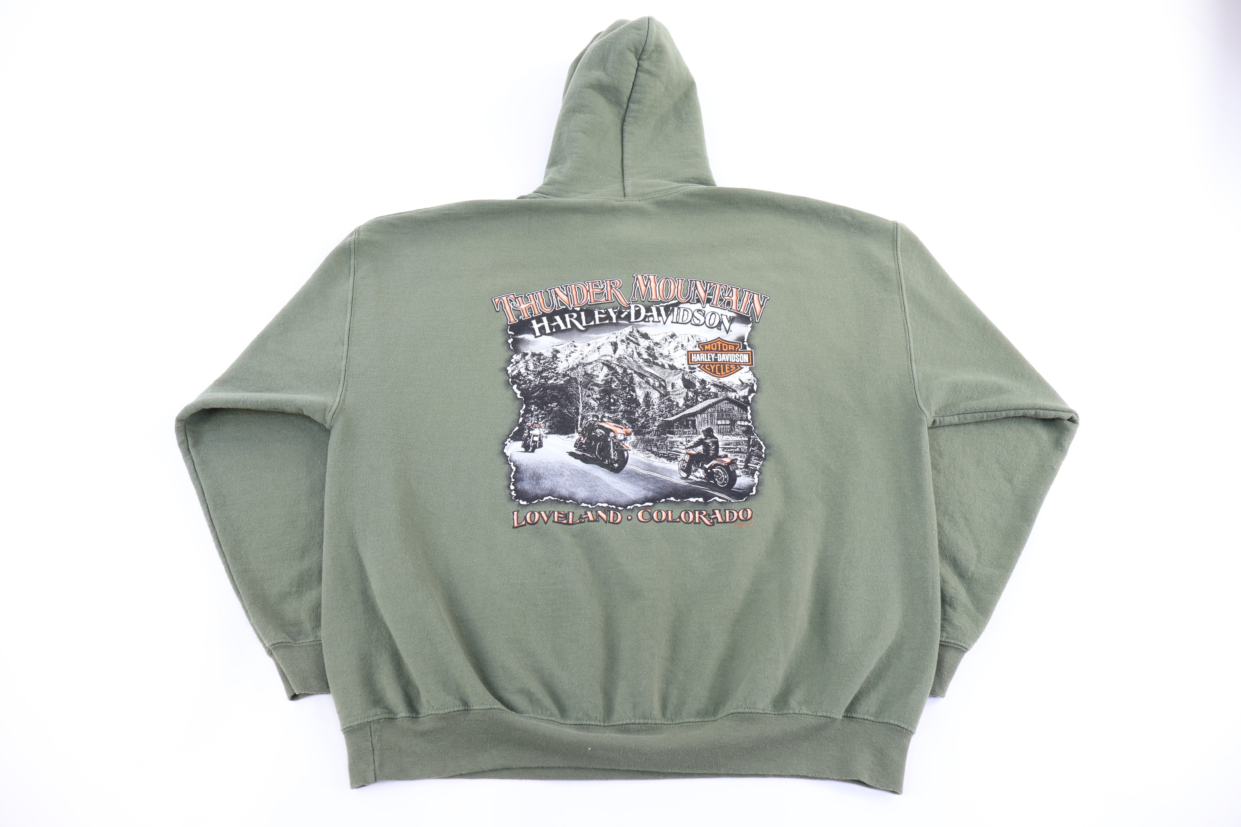 Harley Davidson Motorcycles Colorado Pullover Hoodie