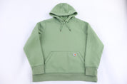 Women's Carhartt Logo Green Pullover Hoodie