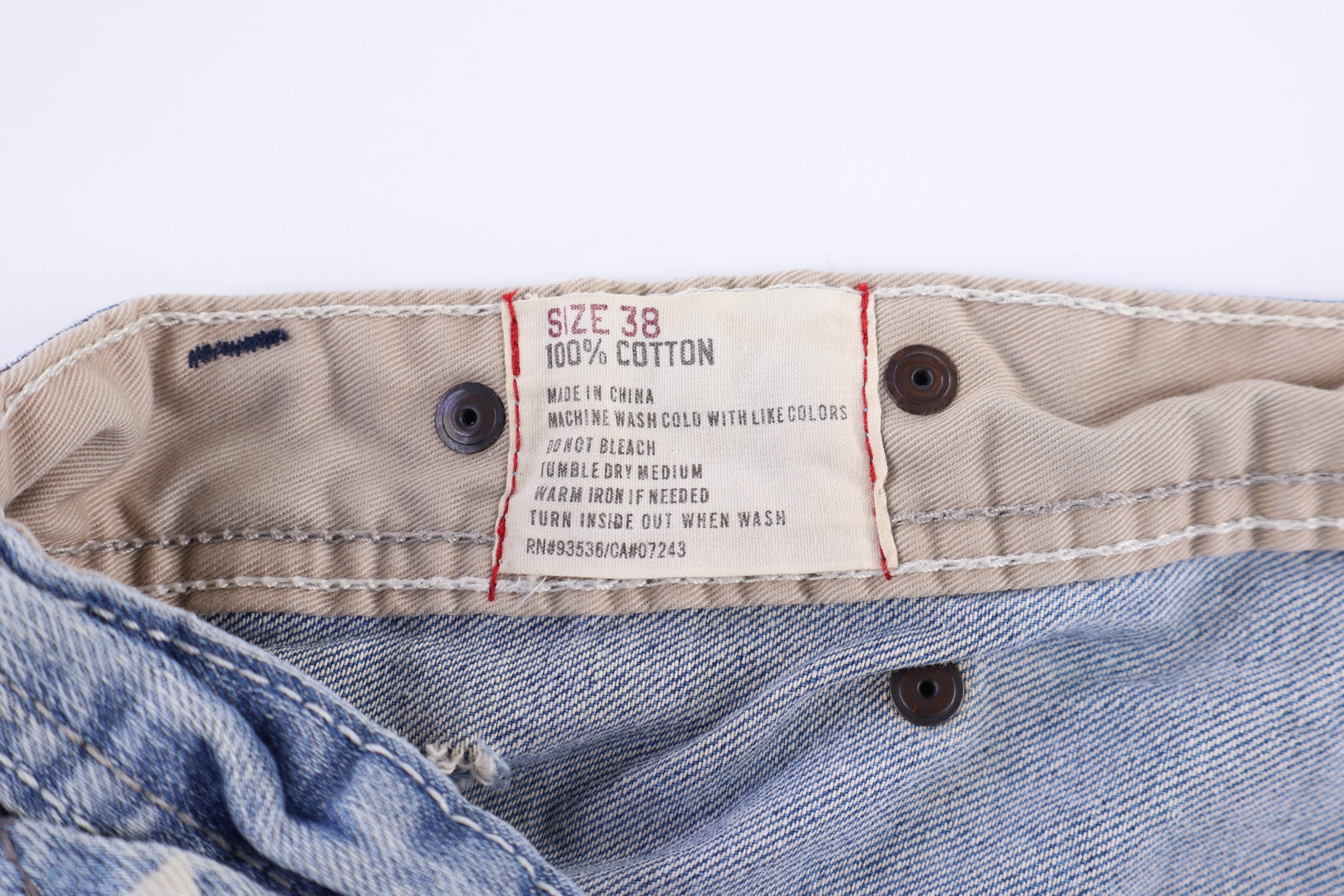 Ecko Unltd Light Wash Denim Shorts
