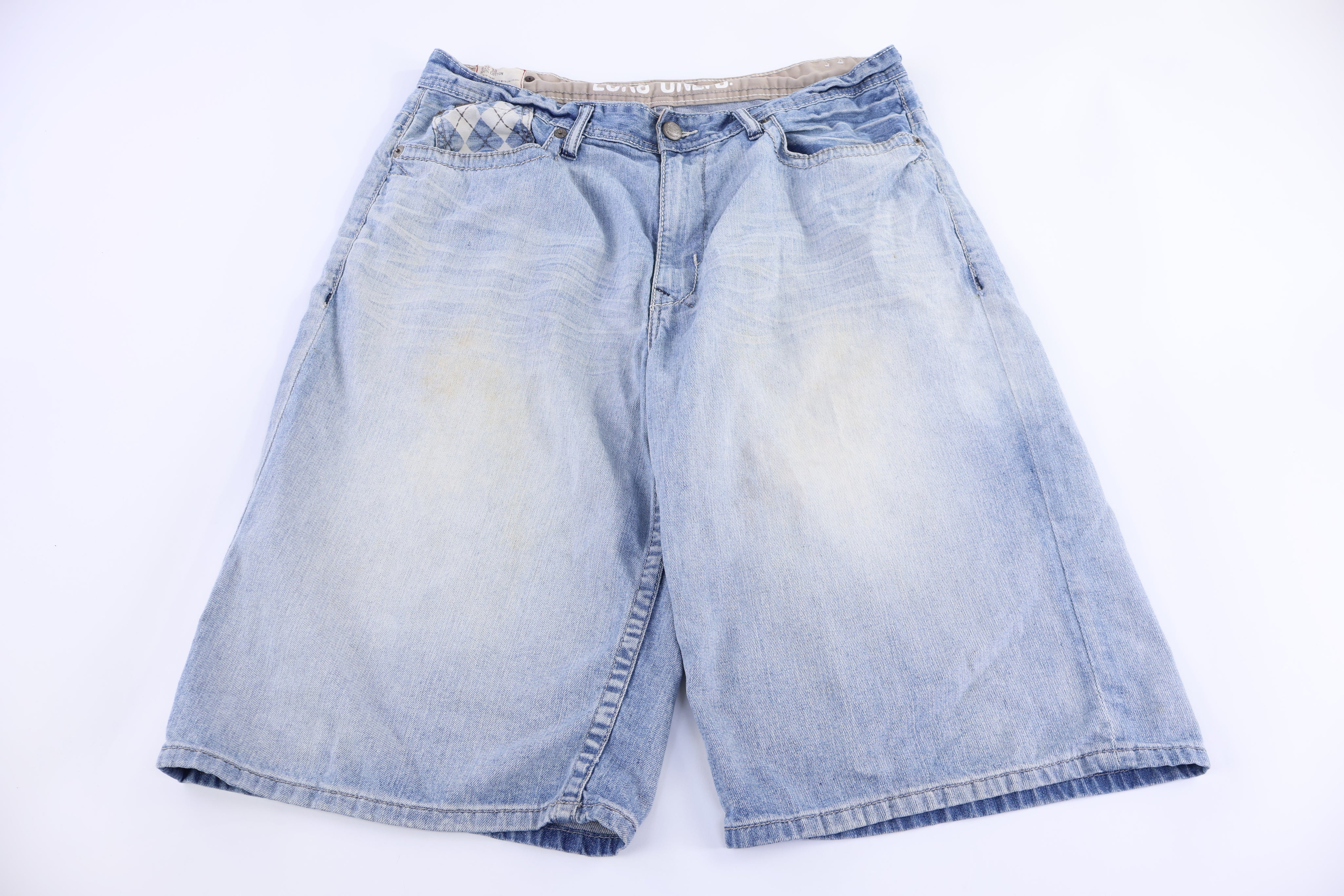 Ecko Unltd Light Wash Denim Shorts