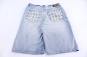 Ecko Unltd Light Wash Denim Shorts