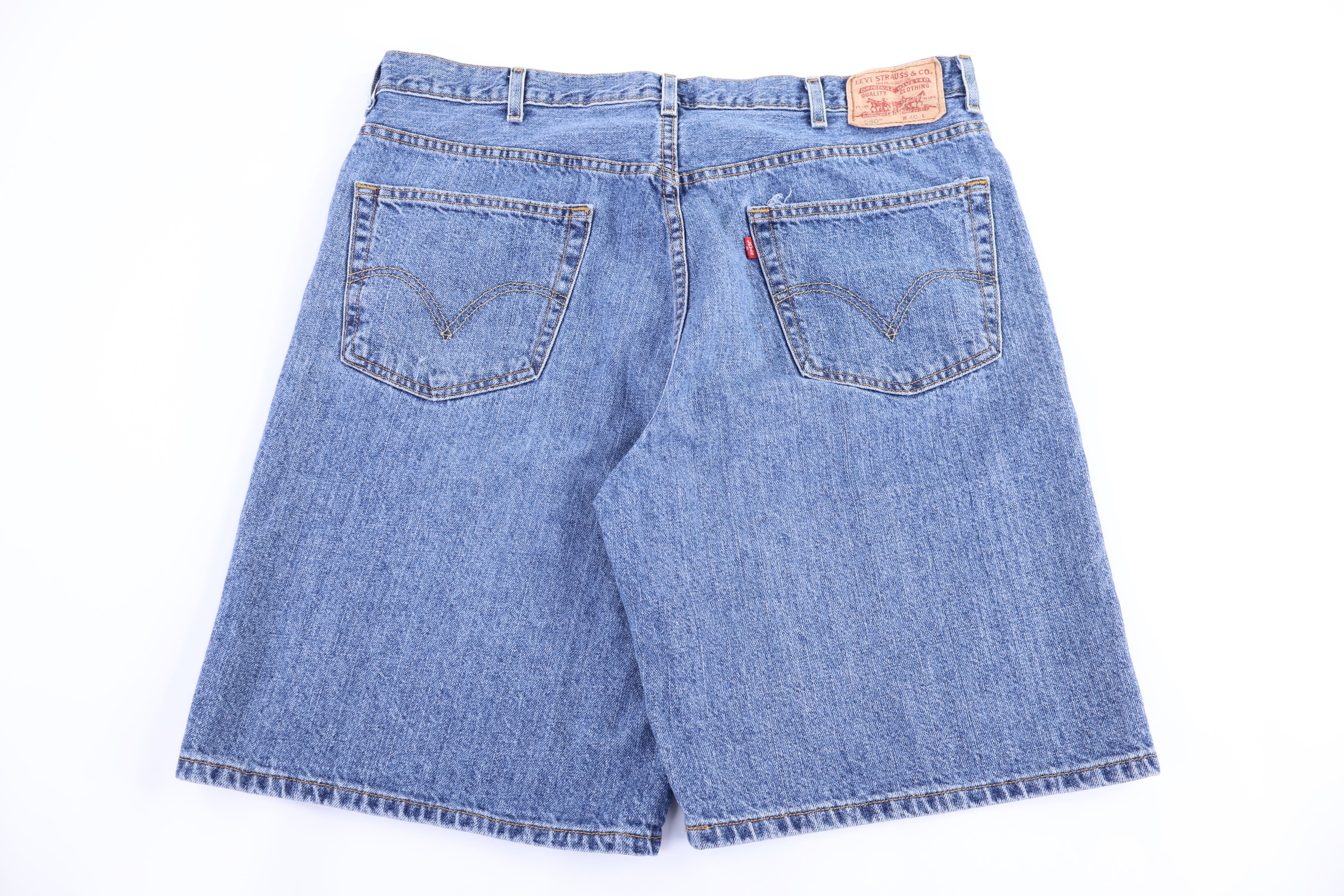 Levi's 550 Medium Wash Denim Shorts