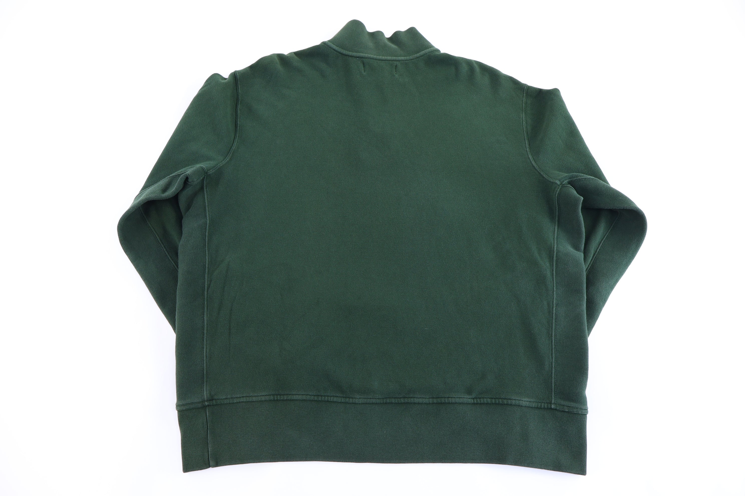 Polo by Ralph Lauren Embroidered Logo Green Quarter Zip Pullover