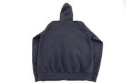 Carhartt Logo Patch Black Full Zip Hoodie